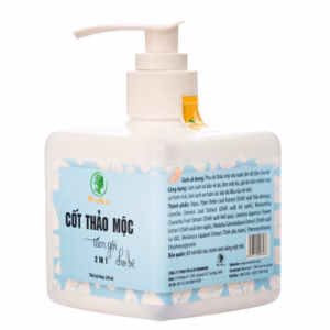 Cốt Thảo Mộc Tắm Và Gội Cho Bé, Chống Rôm Sảy, Dưỡng Da Và Tóc Mềm Mại, Thơm Tho Wonmom 250Ml