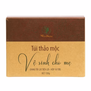 Túi Thảo Mộc Xông Vùng Kín Kháng Khuẩn, Se Khít (10 Túi - 120G) Wonmom