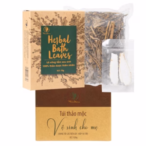 Combo Phục Hồi Năng Lượng Cho Mẹ Sau Sinh Wonmom (Lá Xông + Hộp Thảo Mộc Vệ Sinh Vùng Kín)