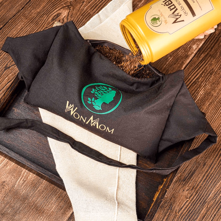 Combo Bộ Giảm Eo Siêu Tiết Kiệm Cho Mẹ Sau Sinh Wonmom (Muối Thảo Dược Giảm Eo + Đai Quấn Muối) - Ảnh 9