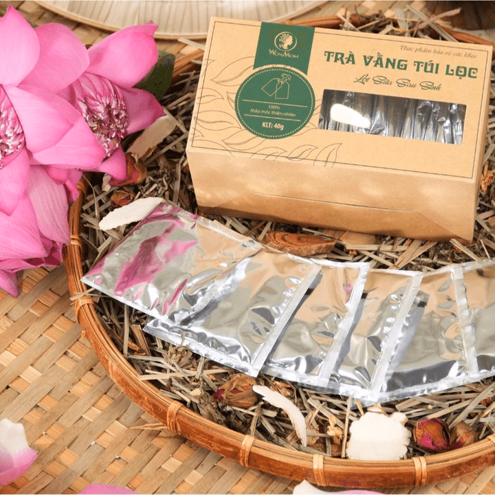 Combo 2 Hộp Trà Vằng Túi Lọc Lợi Sữa, Giảm Cân Sau Sinh Wonmom ( 40 Túi ) - Ảnh 8