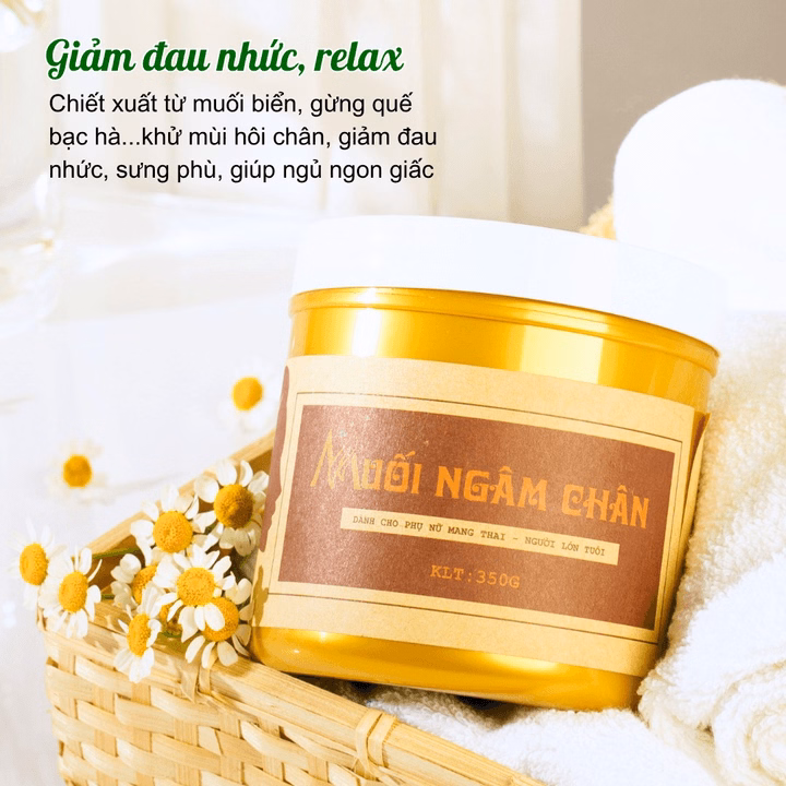 Bộ Sản Phẩm Sau Sinh Wonmom Ngừa Trầm Cảm (Muối Ngâm Chân + Thảo Mộc Xông Tắm Toàn Thân) - Ảnh 3