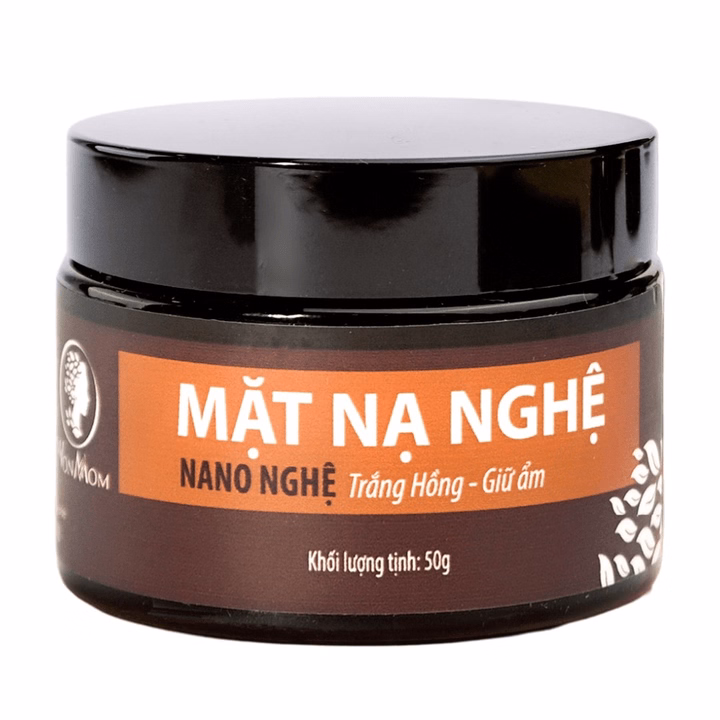 Mặt Nạ Nghệ Trắng Da, Sạch Mụn Wonmom 50G