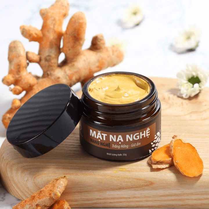 Mặt Nạ Nghệ Trắng Da, Sạch Mụn Wonmom 50G - Ảnh 6