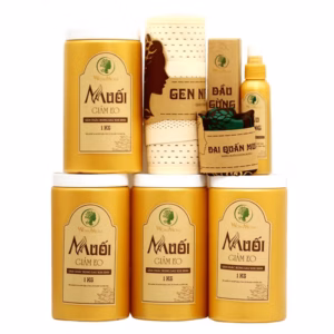 Bộ Giảm Eo Sau Sinh Wonmom (Muối Thảo Dược, Dầu Gừng, Đai Quấn Muối Và Nịt Bụng)