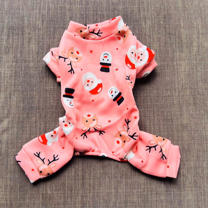 Áo Thun Nỉ Noel Dễ Thương Từ 1-5Kg Dành Cho Thú Cưng Chó Mèo - Ảnh 3