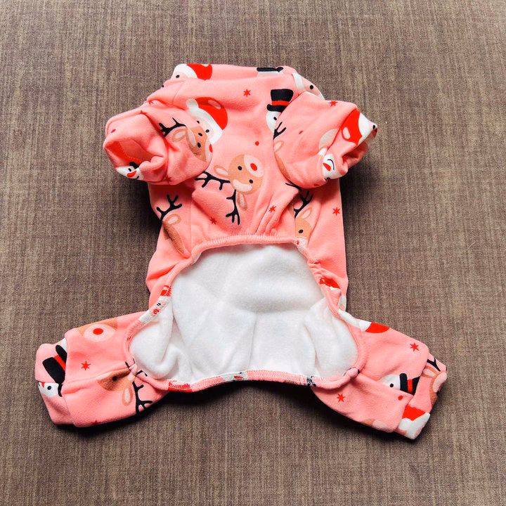 Áo Thun Nỉ Noel Dễ Thương Từ 1-5Kg Dành Cho Thú Cưng Chó Mèo - Ảnh 4