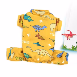 Áo Thun Nỉ Khủng Long Dễ Thương Từ 1-5Kg Dành Cho Thú Cưng Chó Mèo