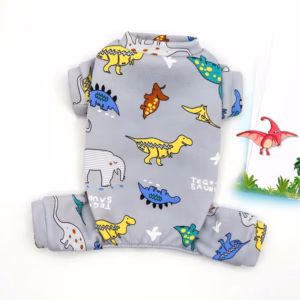 Áo Thun Nỉ Khủng Long Xinh Từ 1-5Kg Dành Cho Thú Cưng Chó Mèo