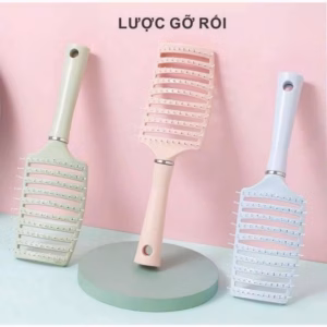 Lược Chải Tóc Gỡ Rối Cong Massage Da Đầu