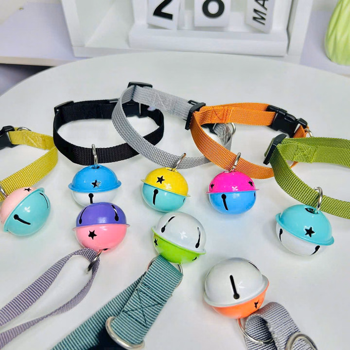 Vòng Cổ Chuông To Dễ Thương Từ 1-20Kg Dành Cho Thú Cưng Chó Mèo - Ảnh 2