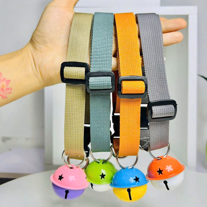 Vòng Cổ Chuông To Dễ Thương Từ 1-20Kg Dành Cho Thú Cưng Chó Mèo - Ảnh 3