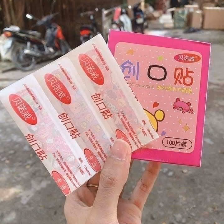 Băng Ago Hoạt Hình Băng Dán Vết Thương - Ảnh 7