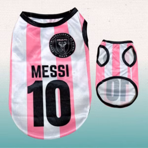 Áo Bóng Đá Số 10 Màu Hồng Từ 0.5-7.5Kg Dành Cho Thú Cưng Chó Mèo