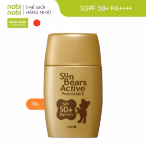 (Chính Hãng) Combo 2 Kem Chống Nắng Chống Thấm Nước, Lâu Trôi Omi Sun Bears Spf50 Pa++++ 30G