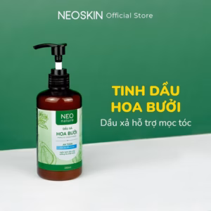 Bộ Đôi (Gội + Xả) Giảm Rụng Hỗ Trợ Mọc Tóc Gồm Dầu Gội Hoa Bưởi (250Ml) & Dầu Xả Hoa Bưởi Neo Nature (250Ml)
