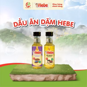 Combo 2 Dầu Hạt Lanh - Dầu Macca 100Ml Hebe