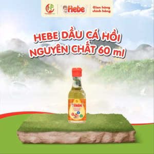 Dầu Cá Hồi Nguyên Chất 60Ml - Hebe