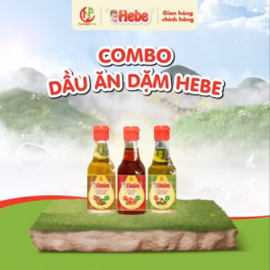 Combo 3 Dầu Gấc - Dầu Olive - Dầu Óc Chó 60Ml Hebe