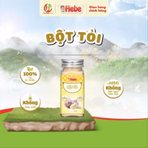 [Có Quà]Bột Hành - Bột Tỏi - Bột Nêm Hebe Nguyên Chất Sấy Lạnh Tự Nhiên 60G