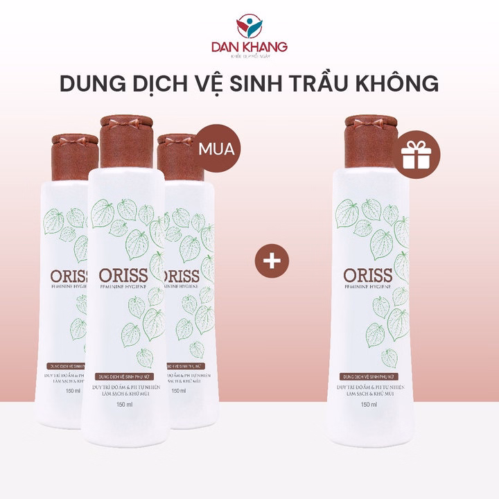 Dung Dịch Vệ Sinh Phụ Nữ Oriss 150Ml