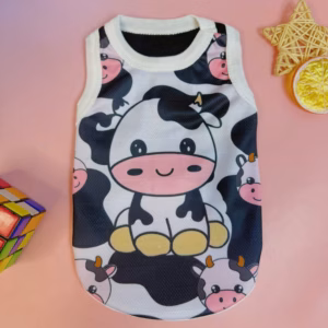 Áo Ba Lỗ Bò Sữa Từ 0.5-15Kg Dành Cho Thú Cưng Chó Mèo