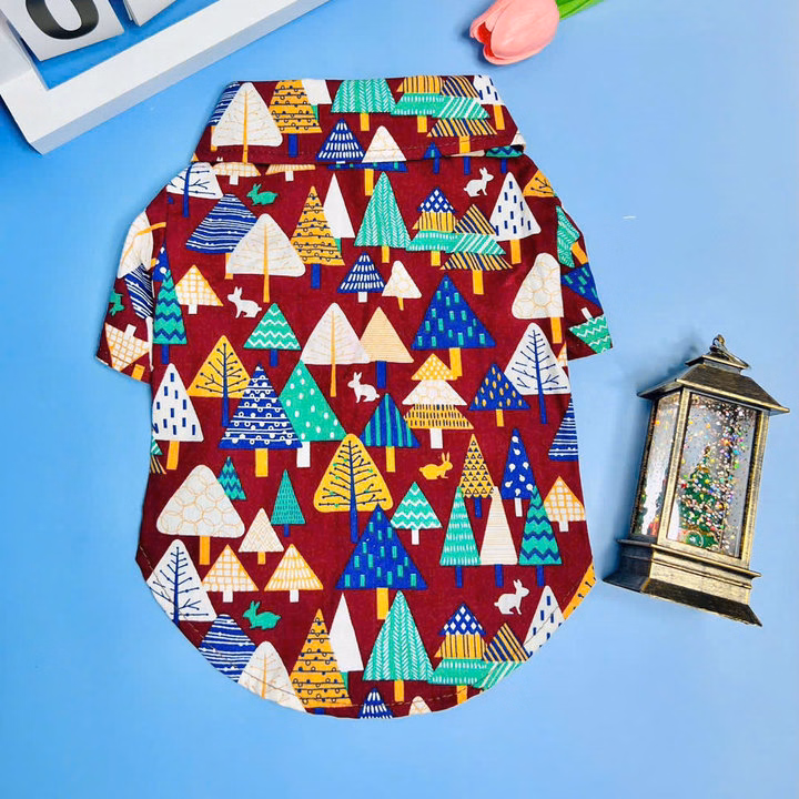 Áo Sơ Mi Hoạ Tiết Dễ Thương Từ 0.5-15Kg Dành Cho Thú Cưng Chó Mèo - Ảnh 8