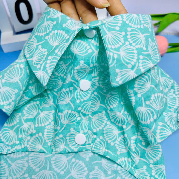 Áo Sơ Mi Hoạ Tiết Dễ Thương Từ 0.5-15Kg Dành Cho Thú Cưng Chó Mèo - Ảnh 7