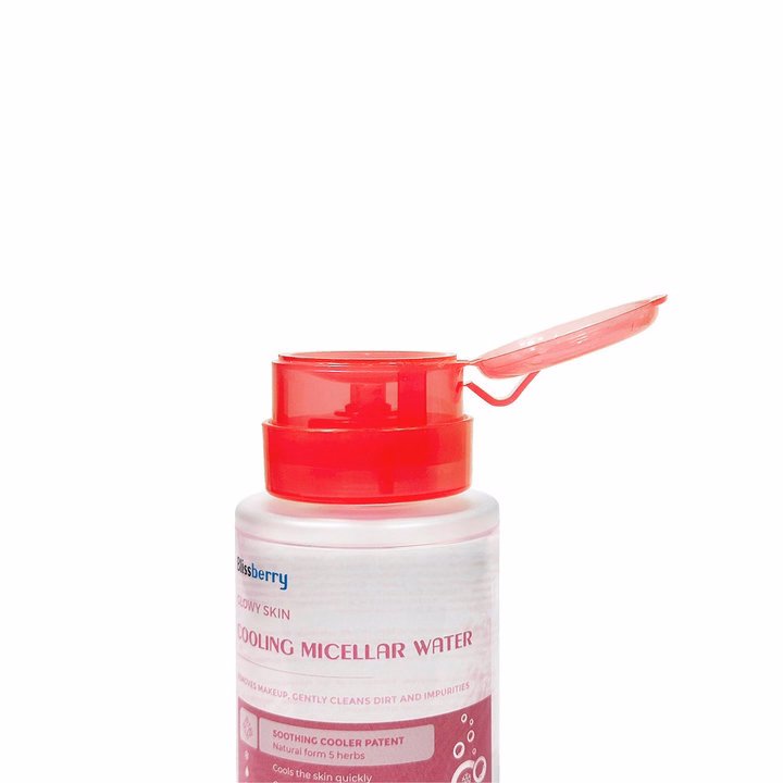 Nước Tẩy Trang Blissberry Glowy Skin Cooling Micellar Water 400Ml - Ảnh 6