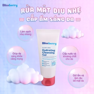Sữa Rửa Mặt Cấp Ẩm, Làm Sáng Da Blissberry 100Ml