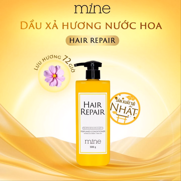 Dầu Xả Phục Hồi Hư Tổn Hương Nước Hoa Mine 500G - Ảnh 2