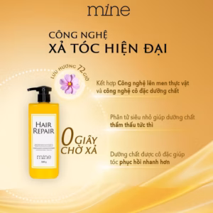 Dầu Xả Phục Hồi Hư Tổn Hương Nước Hoa Mine 500G