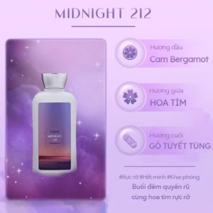 Sữa Tắm Dưỡng Ẩm Nước Hoa Mine Midnight 212 470G
