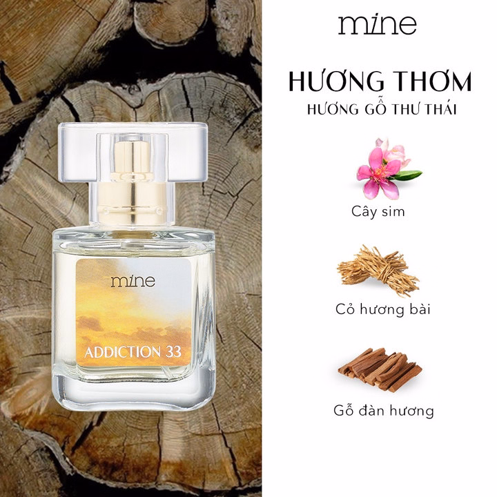Nước Hoa Mine Addiction 33 Lưu Hương 6-8H 30Ml - Ảnh 4