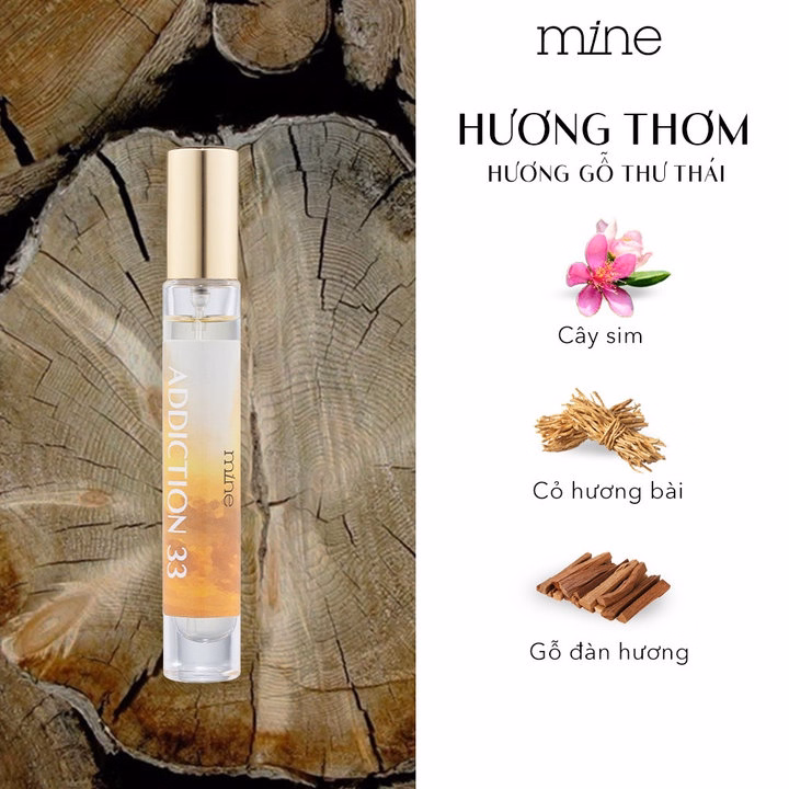 Nước Hoa Mine Addiction 33 Lưu Hương 6-8H 9Ml - Ảnh 2