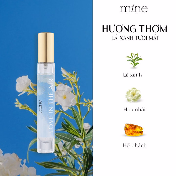 Nước Hoa Nữ Mine Love In The Air Lưu Hương 6-8H 9Ml