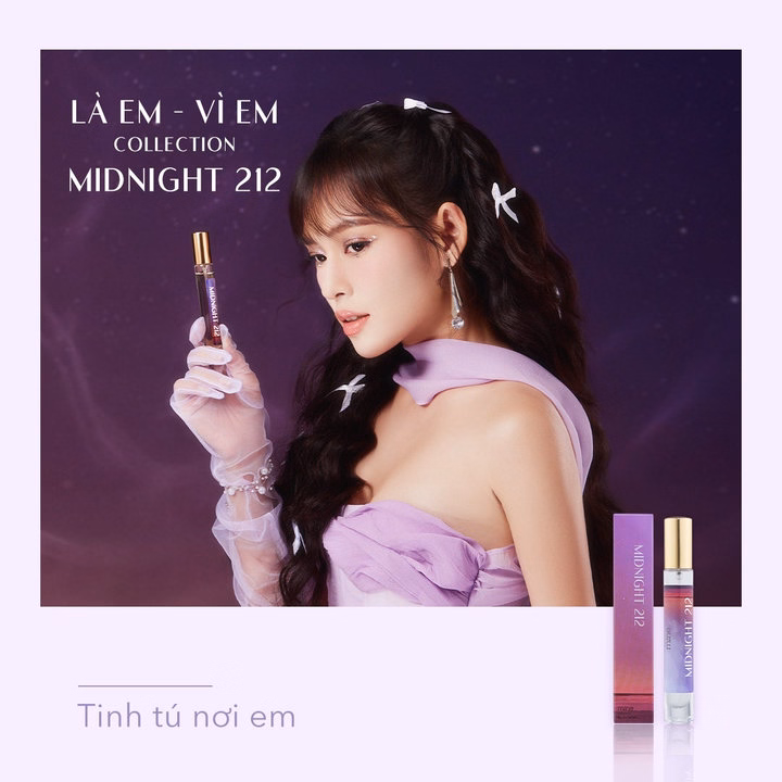 Nước Hoa Nữ Mine Midnight Lưu Hương 6-8H 9Ml - Ảnh 3