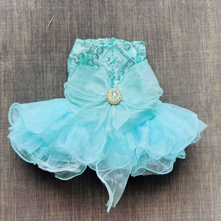 Váy Kim Sa Xoè Siêu Sang Trọng Từ 0.5-9Kg Dành Cho Thú Cưng Chó Mèo - Ảnh 8