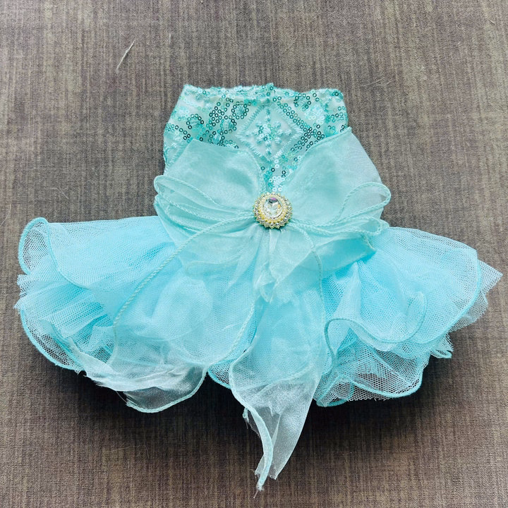 Váy Kim Sa Xoè Siêu Sang Trọng Từ 0.5-9Kg Dành Cho Thú Cưng Chó Mèo - Ảnh 7