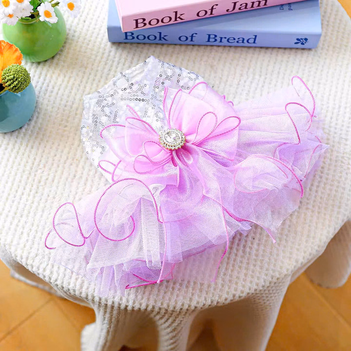 Váy Kim Sa Xoè Siêu Sang Trọng Và Đẹp Từ 0.5-9Kg Dành Cho Thú Cưng Chó Mèo - Ảnh 7