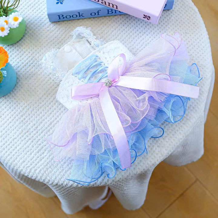 Váy Tây Âu Xoè Siêu Sang Trọng Từ 0.5-9Kg Dành Cho Thú Cưng Chó Mèo - Ảnh 7