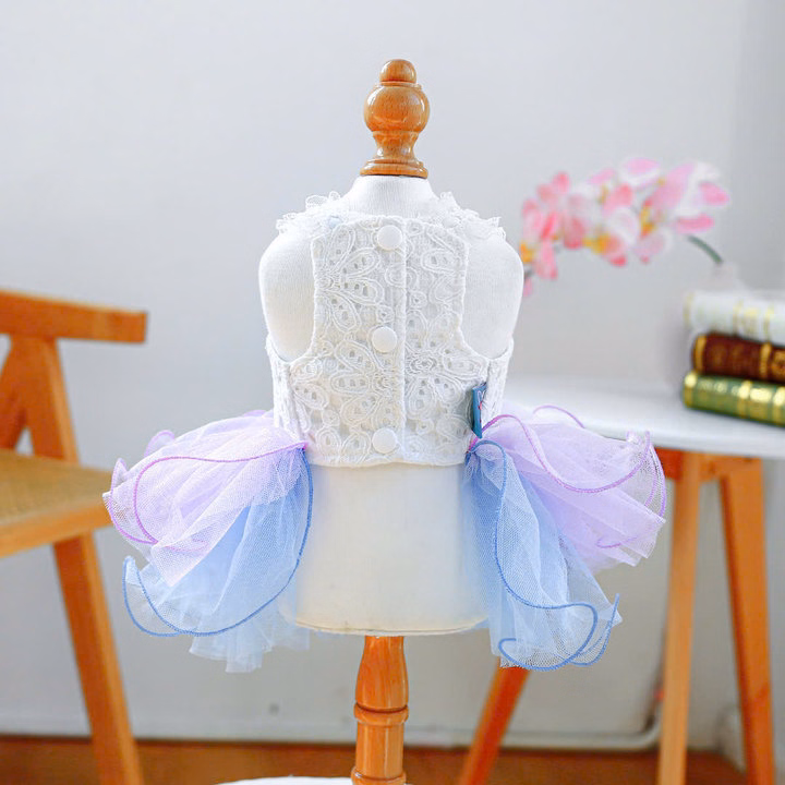 Váy Tây Âu Xoè Siêu Sang Trọng Từ 0.5-9Kg Dành Cho Thú Cưng Chó Mèo - Ảnh 5