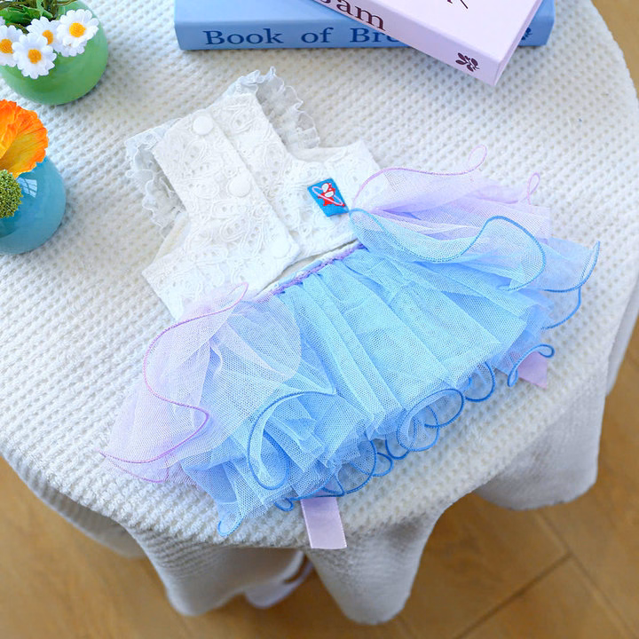 Váy Tây Âu Xoè Siêu Sang Trọng Từ 0.5-9Kg Dành Cho Thú Cưng Chó Mèo - Ảnh 8