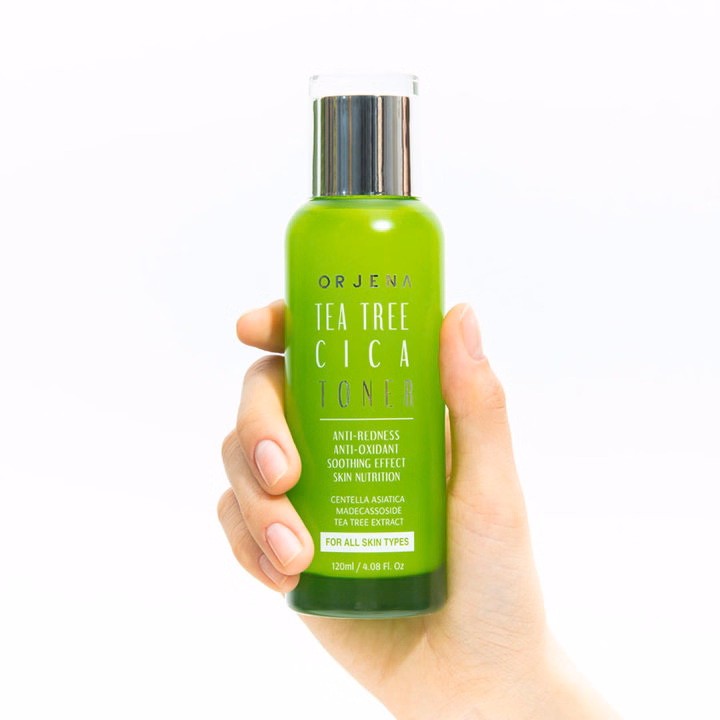 Nước Hoa Hồng Orjena Chiết Xuất Trà Xanh Và Rau Má Dịu Da 120Ml - Ảnh 3