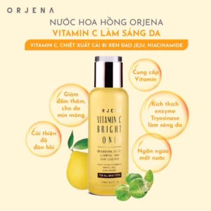 Nước Hoa Hồng Orjena Vitamin C Làm Sáng Da 120Ml