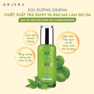 Sữa Dưỡng Orjena Collagen Chiết Xuất Trà Xanh Và Rau Má Làm Dịu Da 100Ml