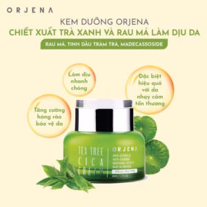 Kem Dưỡng Orjena Chiết Xuất Trà Xanh Và Rau Má Làm Dịu Da 50Ml