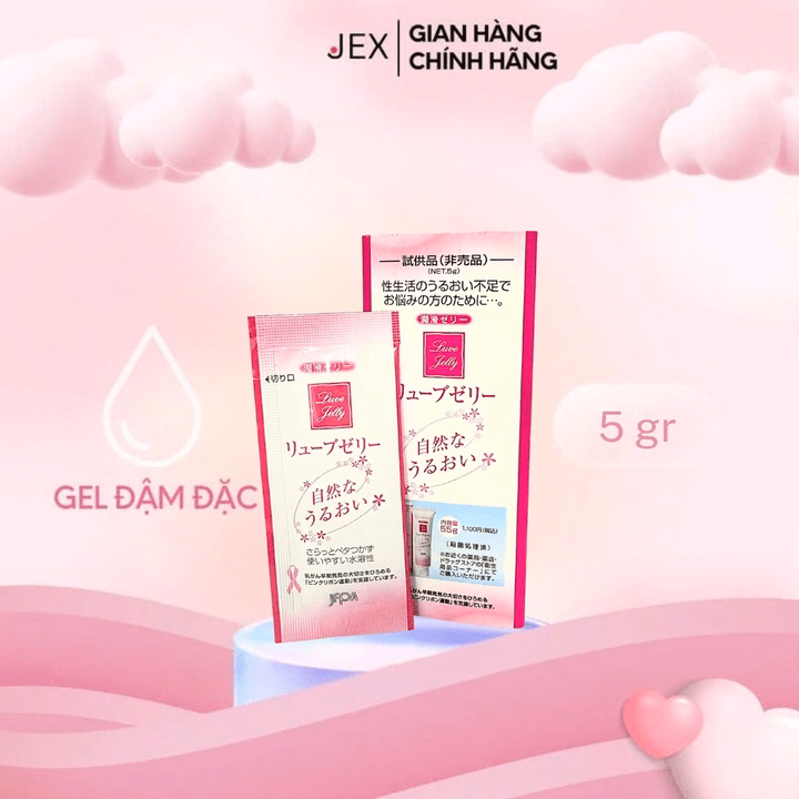 Luve Jelly- Gel Bôi Trơn Dành Cho Quý Bà Tuýp 5G - Ảnh 2