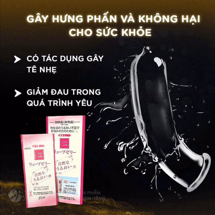 Luve Jelly- Gel Bôi Trơn Dành Cho Quý Bà Tuýp 5G - Ảnh 6