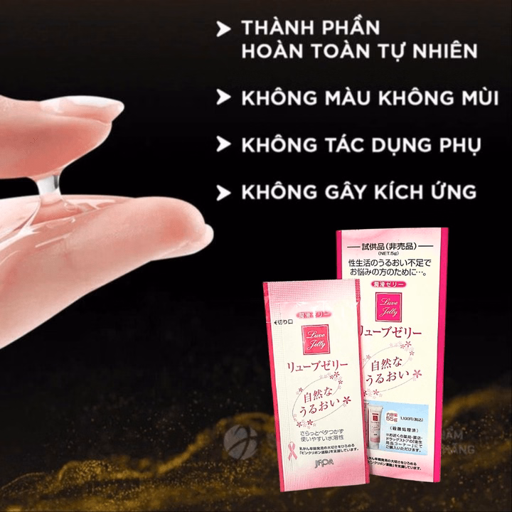 Luve Jelly- Gel Bôi Trơn Dành Cho Quý Bà Tuýp 5G - Ảnh 5
